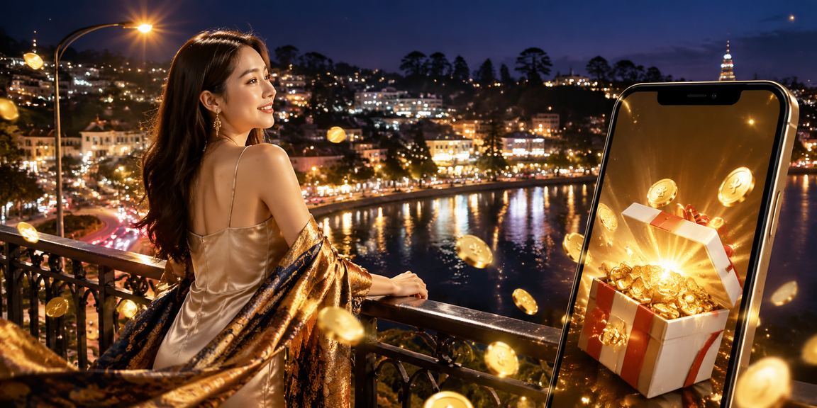 Người dùng Đà Lạt thực hiện giao dịch tài chính qua điện thoại di động