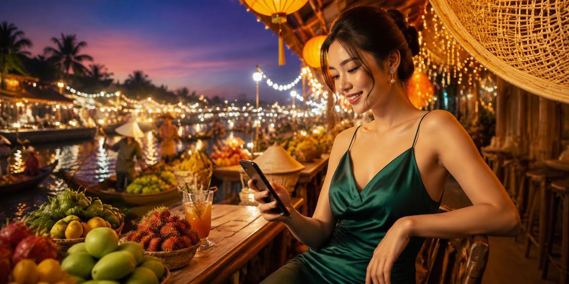 Người dùng vùng Mekong cài app casino di động f17 trên điện thoại